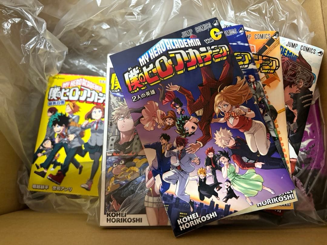 【全巻新品購入】僕のヒーローアカデミア 1-40巻 ＋ 映画特典全4種 ＋ 小説