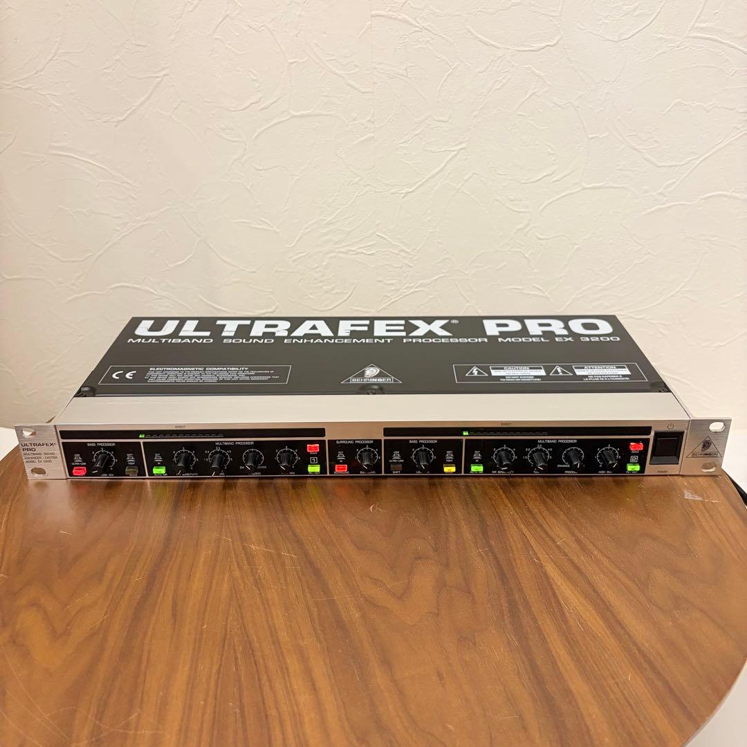配信機器・PA機器・レコーディング機器 BEHRINGER ULTRAFEX PRO EX3200