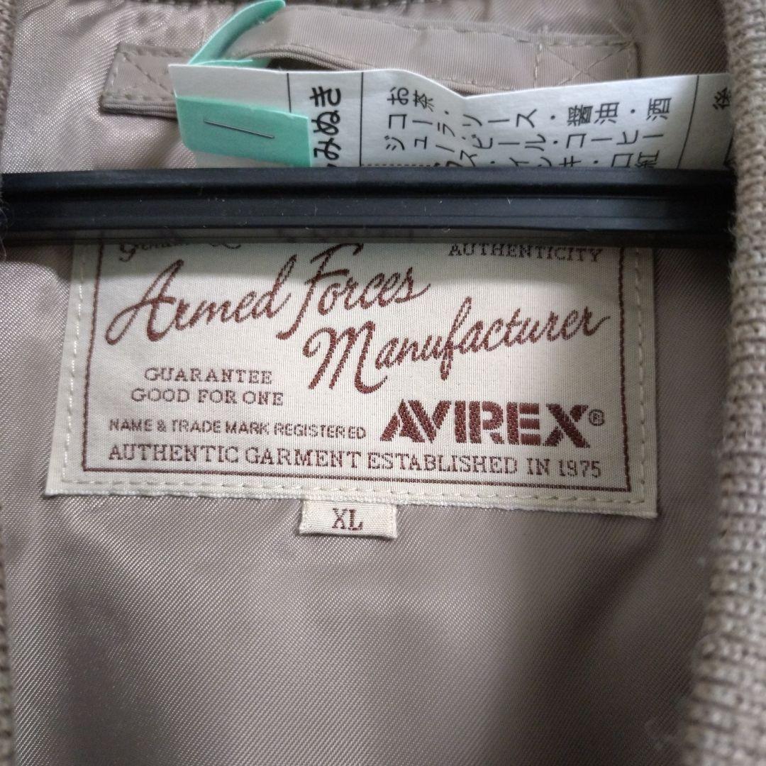 ✨激レア！✨　AVIREX ブラックナイツ MA-1 ベージュ XL