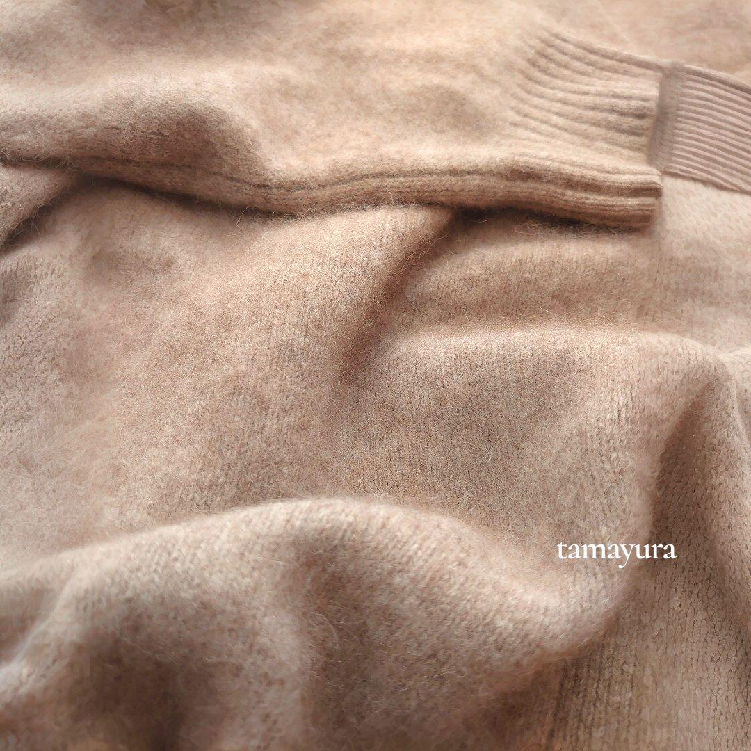 超美品 プラージュ/cashmere mix fur カーディガン カシミヤ