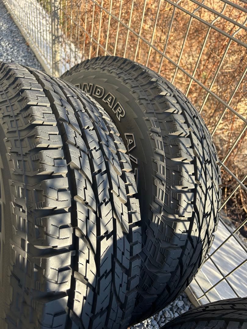 ジオランダーAT 215/75R15 ジムニーシエラ純正ホイール付き