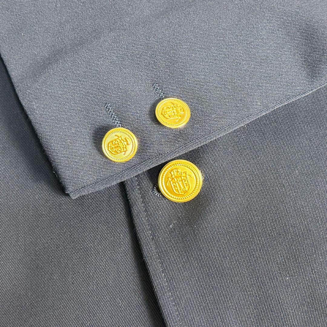 J3566 美品 Jプレス 21SS 金ボタン 紺ブレザー 36 J.PRESS