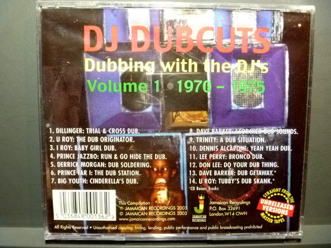 未使用 DJ Dubcuts / CD