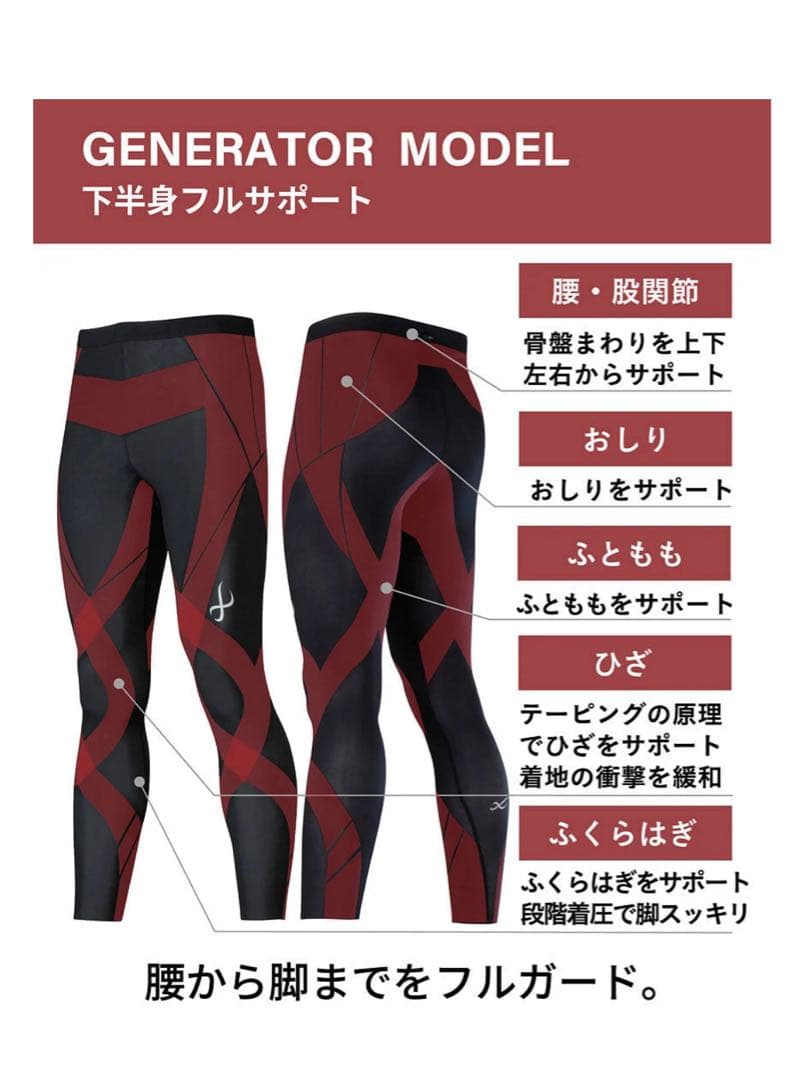 ワコール CW-X HZY219 レディース Mサイズ ジェネレーターモデル
