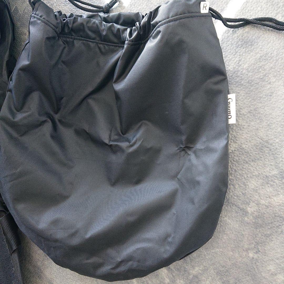 Gyutto チャイルドシートレインカバー 黒 後ろ用　美品