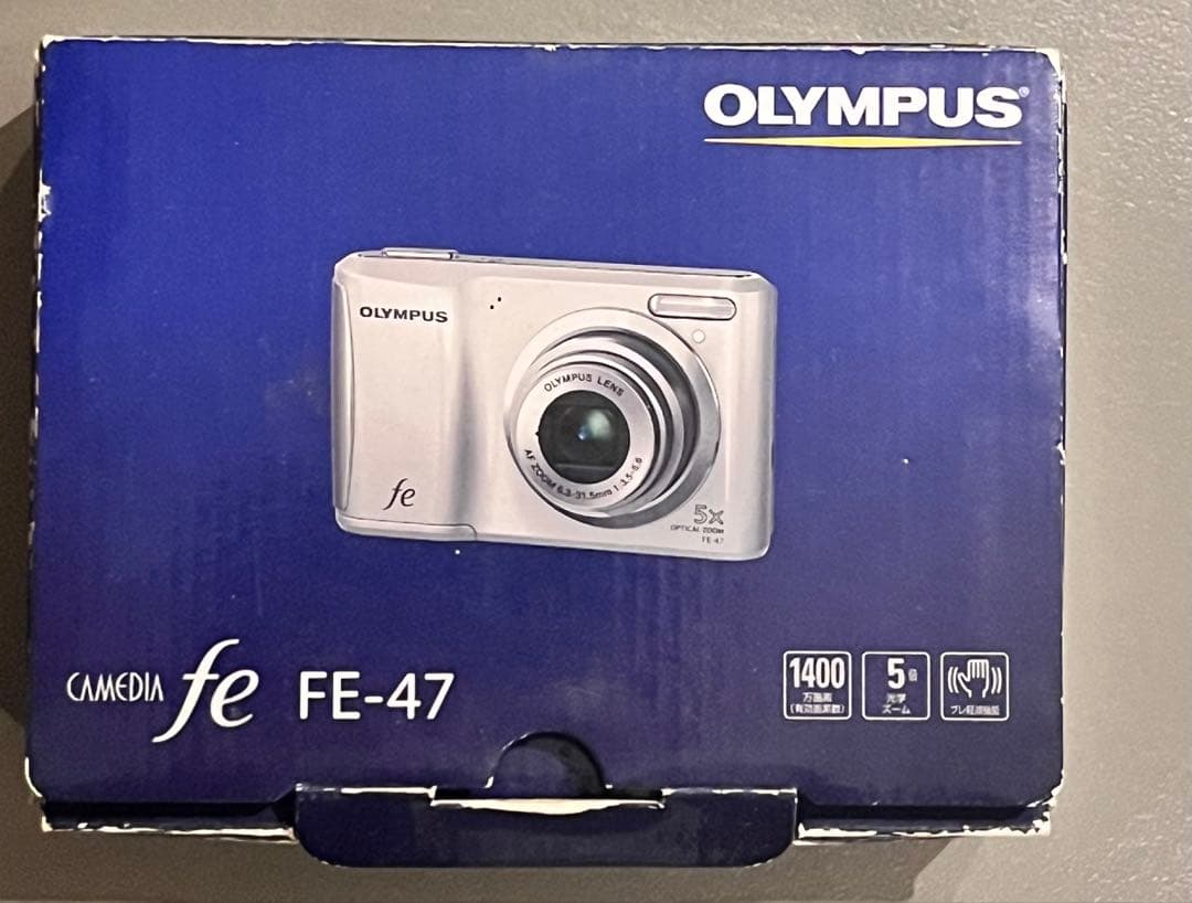 OLYMPUS FE コンパクトデジタルカメラ シルバー