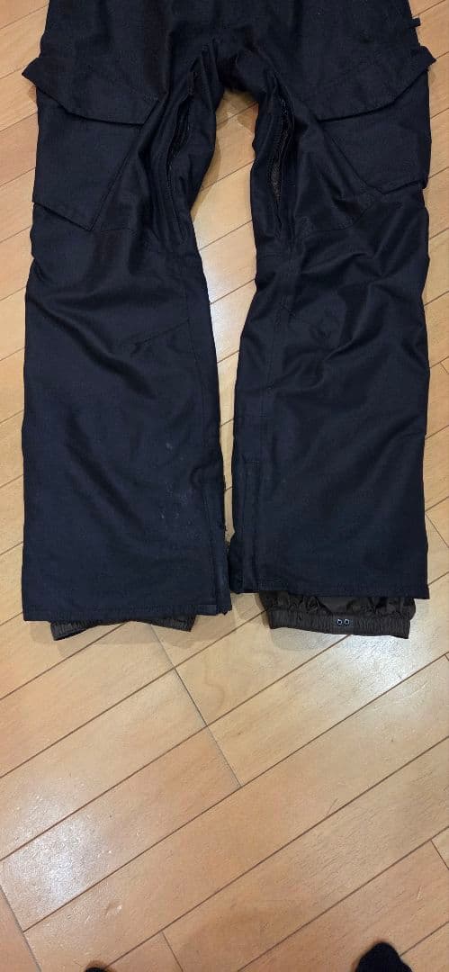 スノーボード　BURTON ビブパンツ　ブラック　サイズS