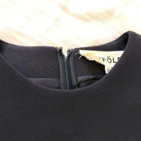 新品タグ付き　訳あり　エンフォルド　ENFOLD　ノースリーブワンピース　M