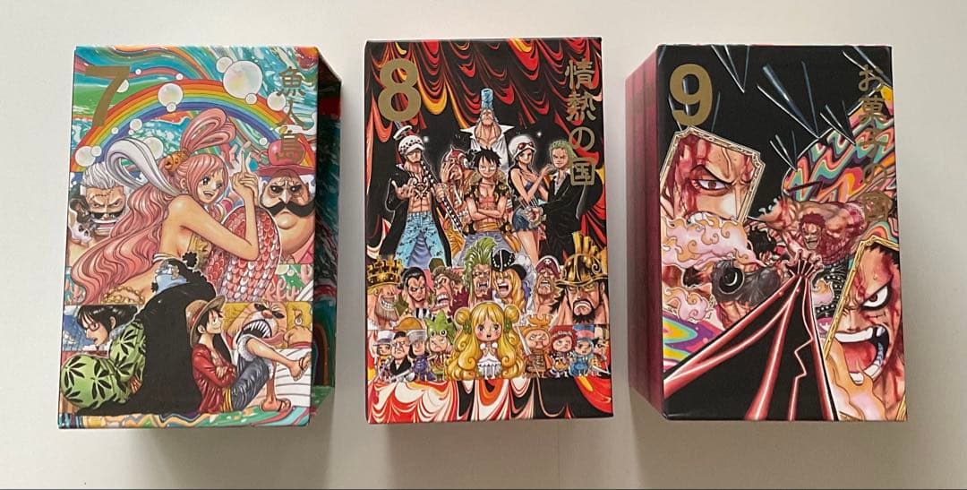 ONE PIECE ワンピース　エピソードボックス　1〜9 空箱のみ