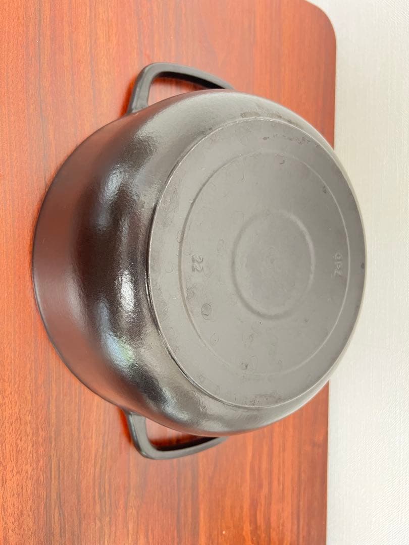 タイムセール：Vermicular Oven Pot 2 マットブラック22cm