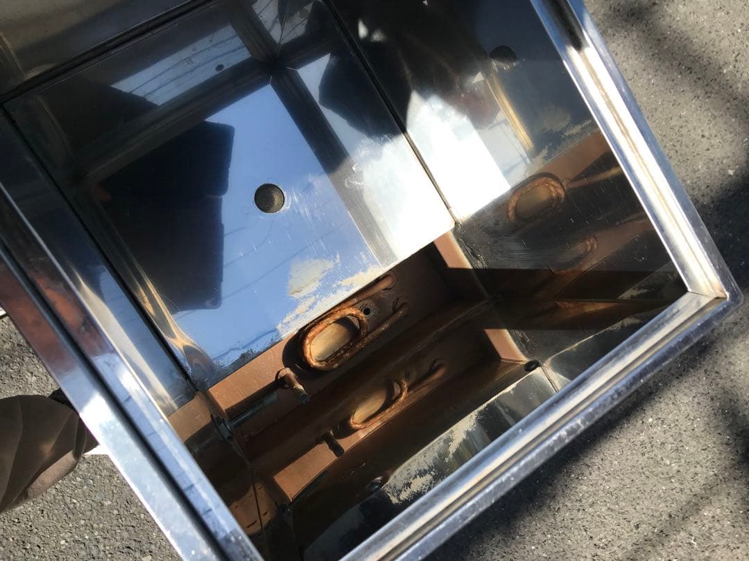 タオルスチーマー　蒸し器　タオルウォーマー　理容　美容　レトロ