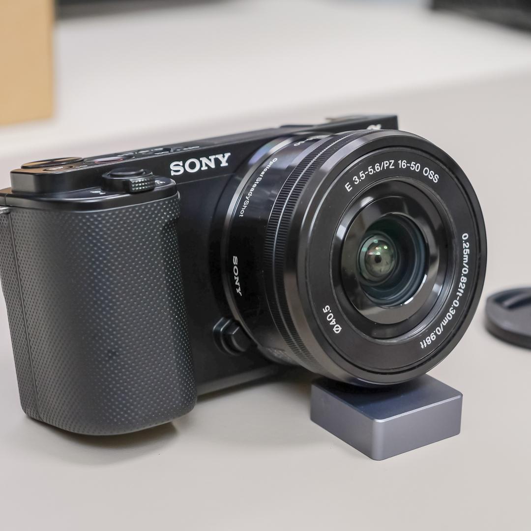 【値下げ】SONY ZV-E10 リグ、シューティンググリップ、フィルター付