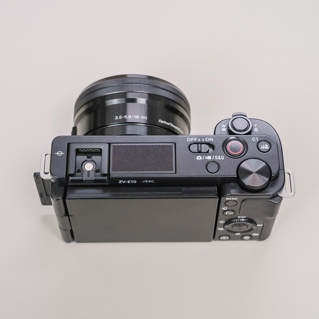 【値下げ】SONY ZV-E10 リグ、シューティンググリップ、フィルター付