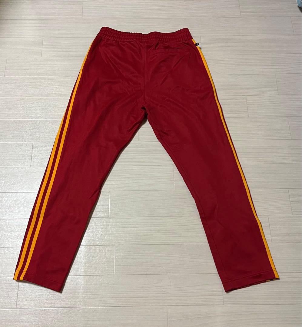 adidas アディダス ベッケンバウアー トラックパンツ 赤/黄XL