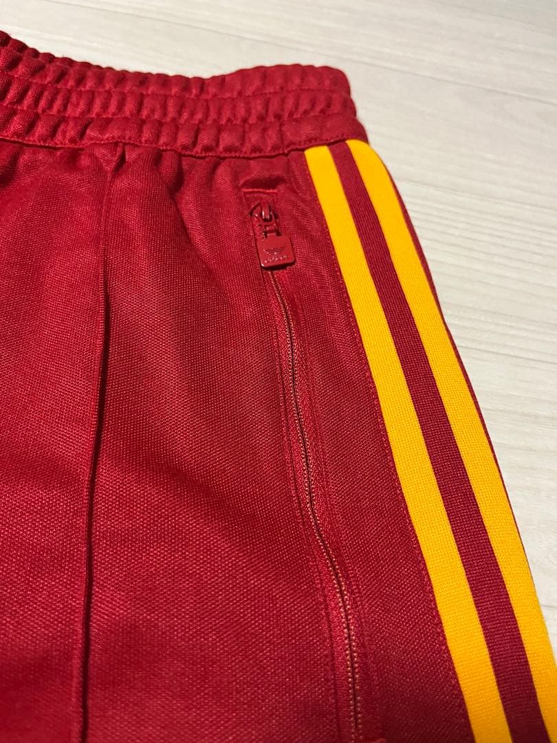 adidas アディダス ベッケンバウアー トラックパンツ 赤/黄XL