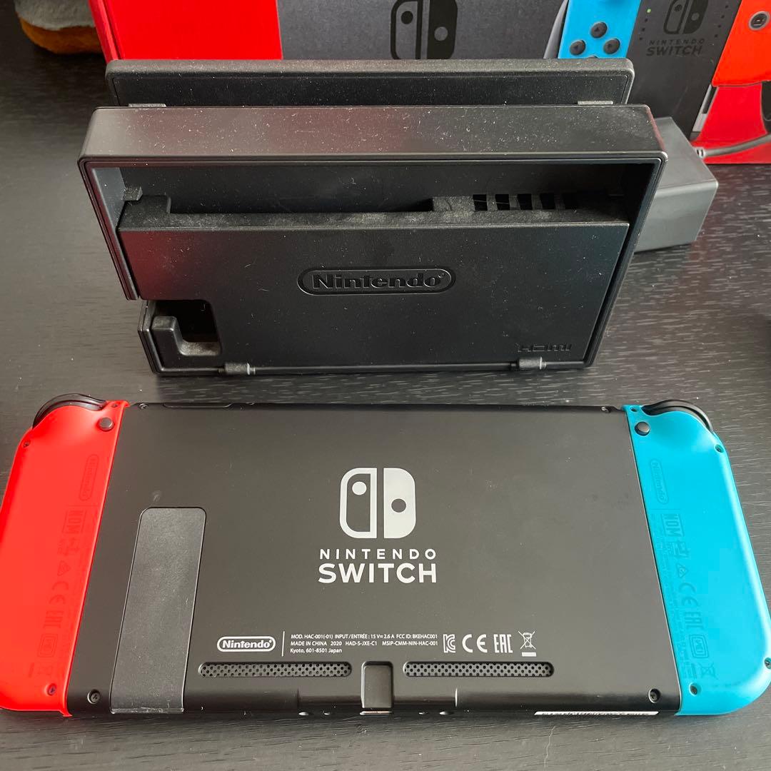 Nintendo Switch 本体 箱付き MicroSD 付き