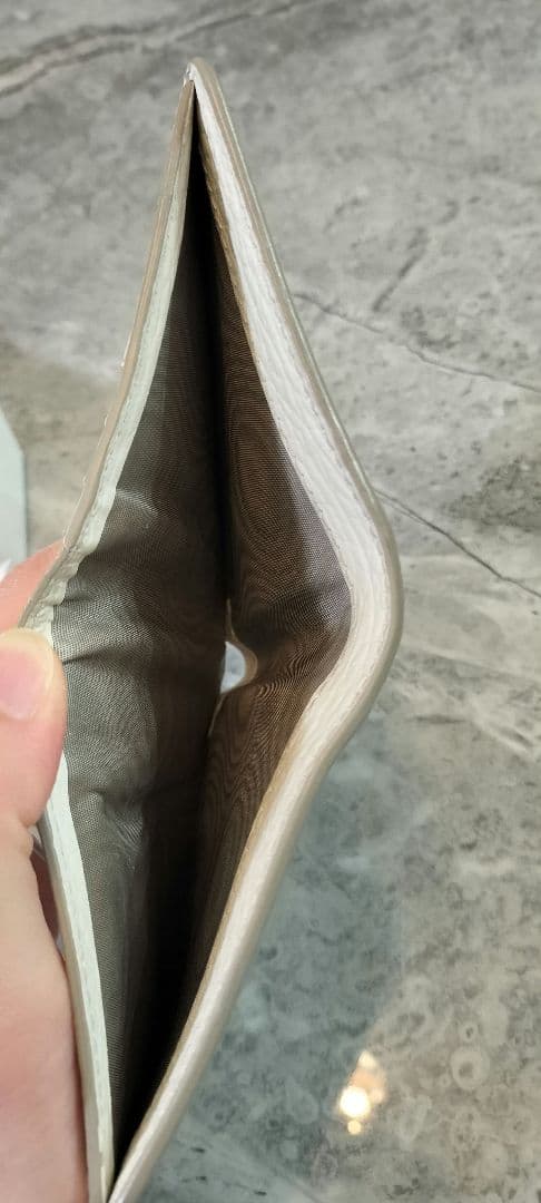 Maison Margiela メゾンマルジェラ ホワイト レザー 二つ折り財布