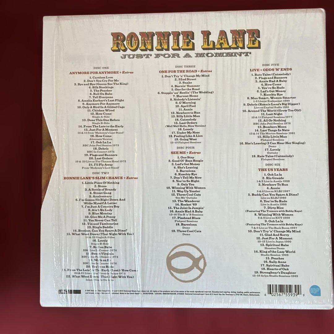 RONNIE LANE JUST FOR A MOMENT ボックスセット