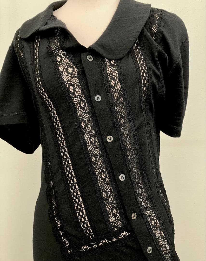 ※専用です※ JUNYA WATANABEブラック ワンピース レース ニット