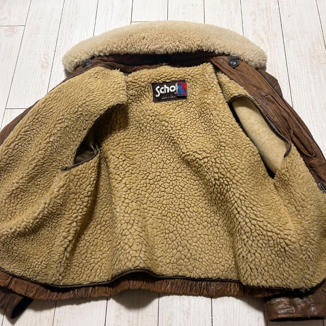 Schott ショット G-1 A- 2 レザー フライトジャケット 38 M