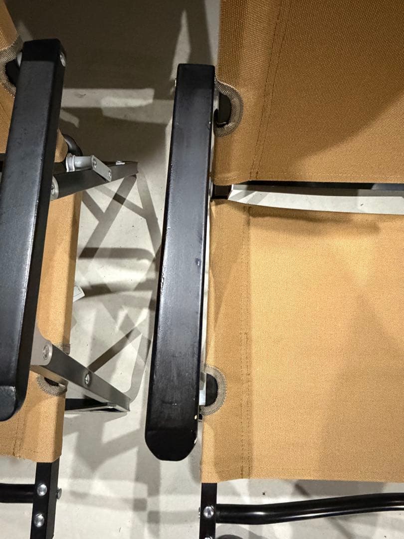 引取り限定 Coleman 折りたたみチェア 2脚セット