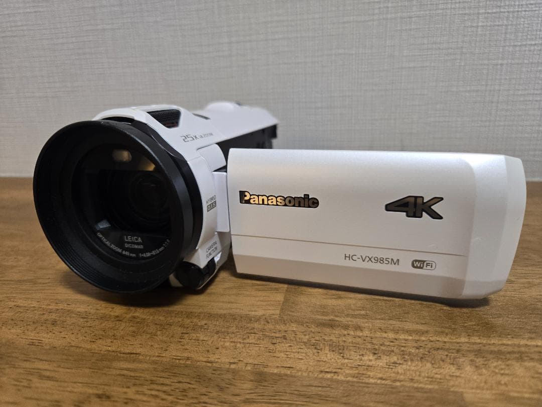 Panasonic HC-VX985M 4Kビデオカメラ【動作確認済・ケース付】