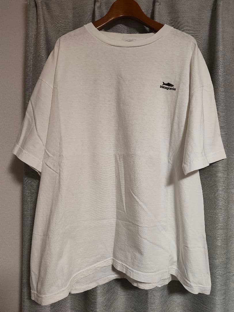 値下げ！希少！93年！Patagonia サーモン Tシャツ 初期！