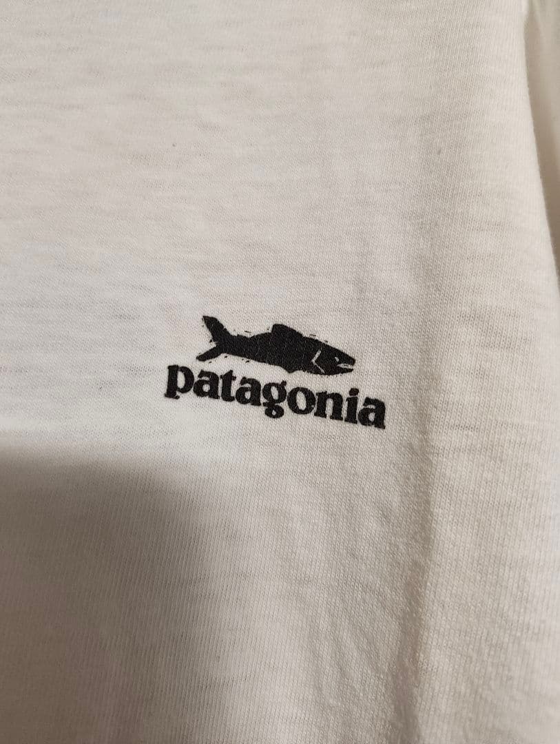 値下げ！希少！93年！Patagonia サーモン Tシャツ 初期！