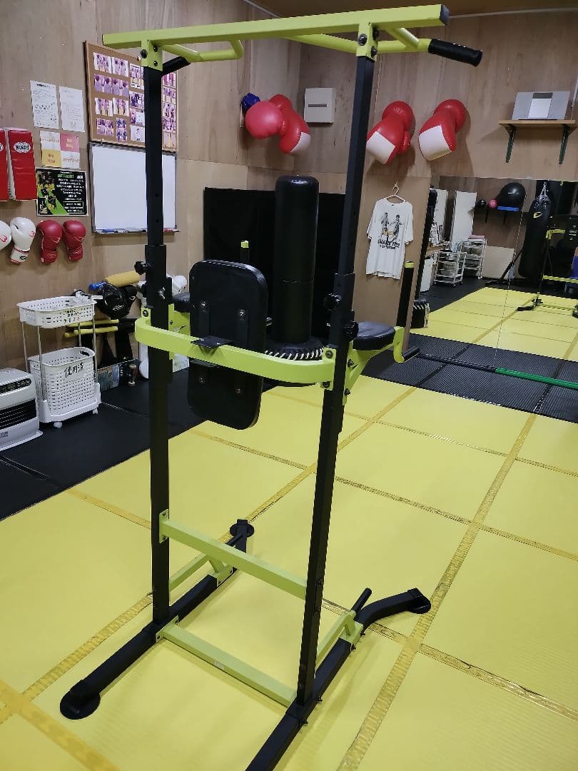 ムーミン　ハイガー懸垂台　調整可能なぶら下がり健康器 グリーン/ブラック