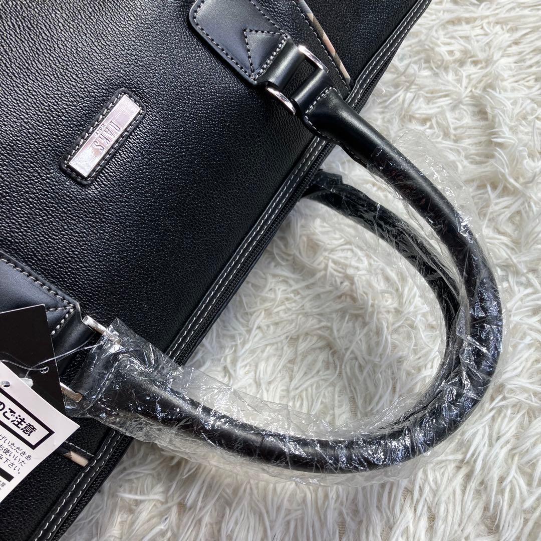 新品✨Daks ブラック キャディバッグ　ボストンバック　ショルダー紐付