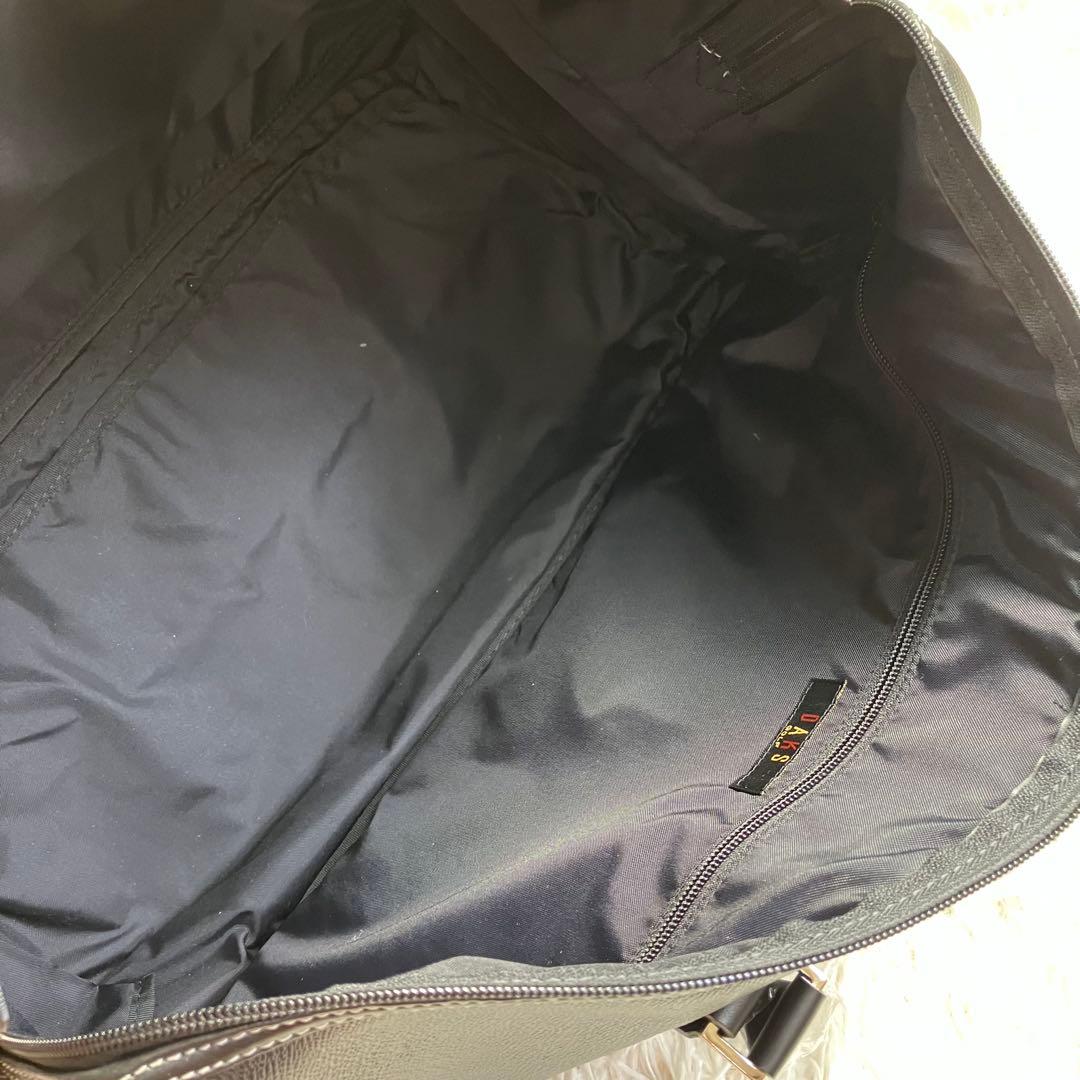 新品✨Daks ブラック キャディバッグ　ボストンバック　ショルダー紐付