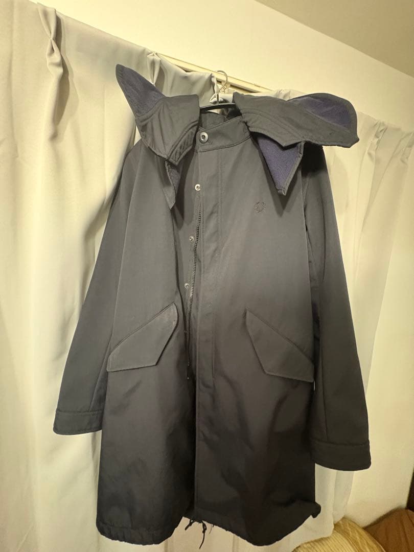 フレッドペリー FREDPERRY ボンデッドフィッシュテールパーカF2517