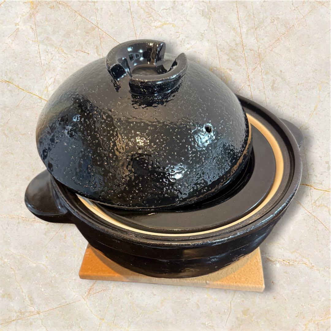 長谷園　かまどさん三合炊き(新品)