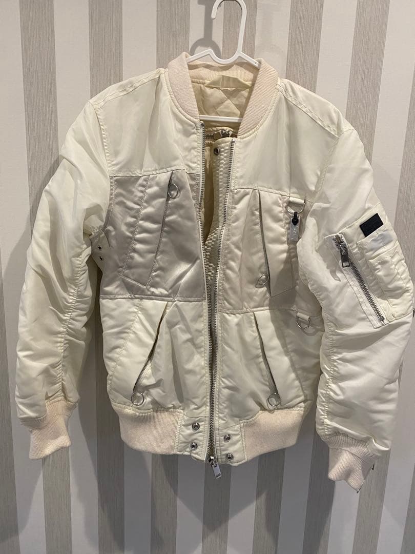 DIESEL MA-1スタイルジャケット ホワイト