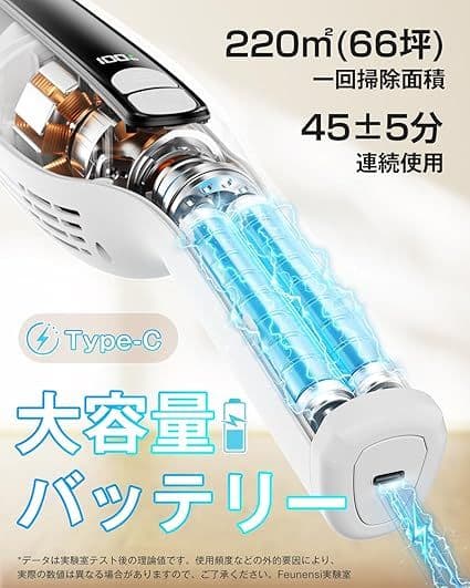 掃除機 コードレス スティッククリーナー 2wayタイプ　ホワイト