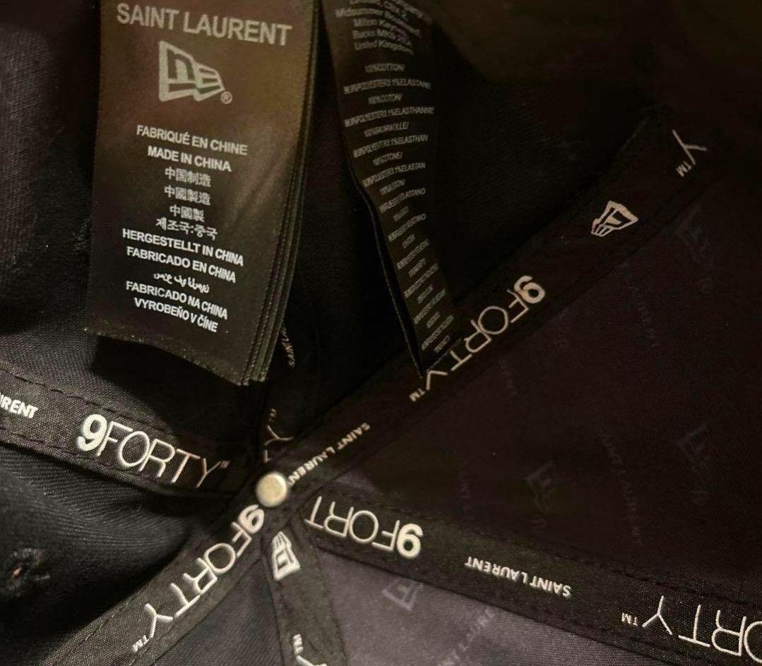 ニューエラ×SAINT LAURENT 9FORTY キャップ