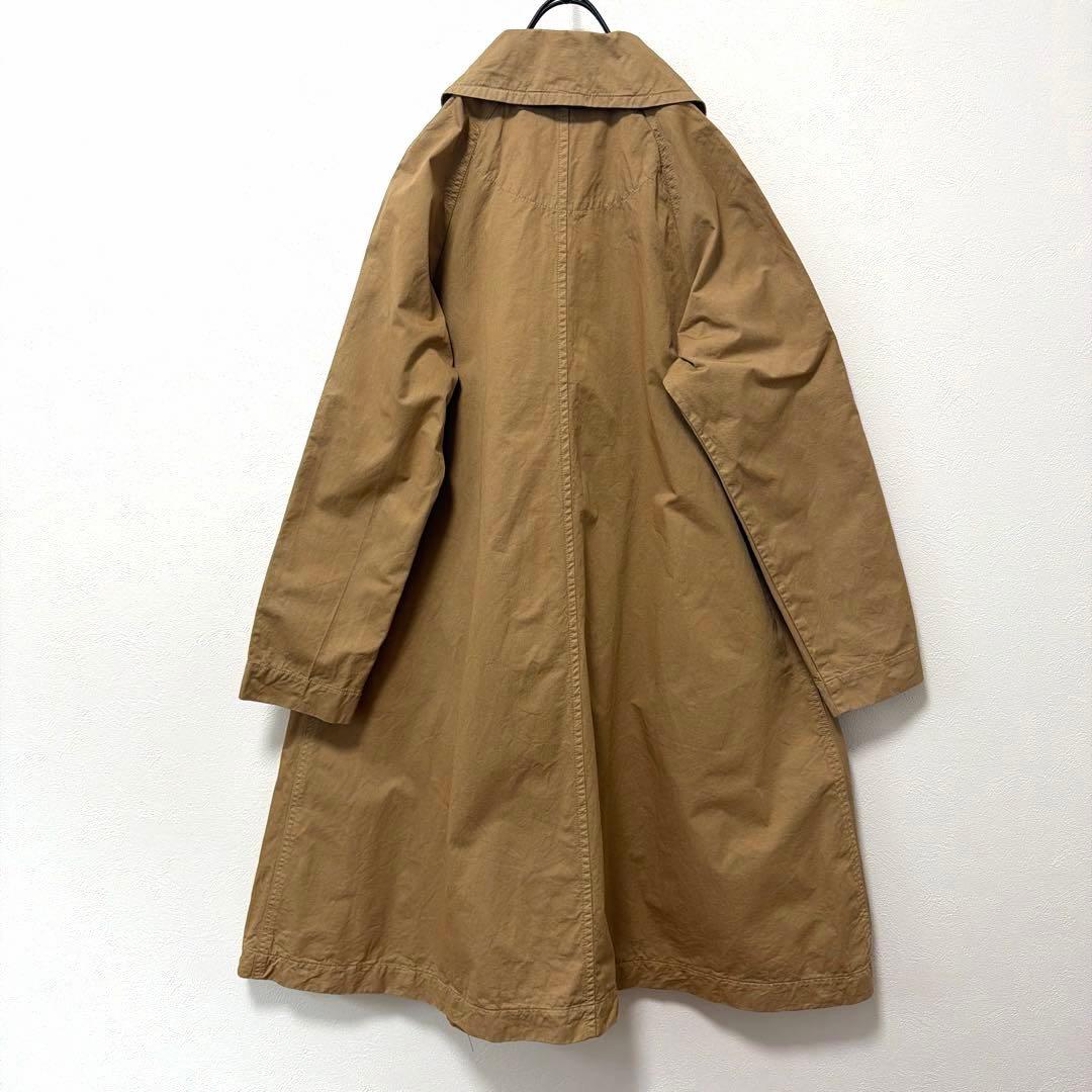 grin コットンチノクロス　Aラインコート