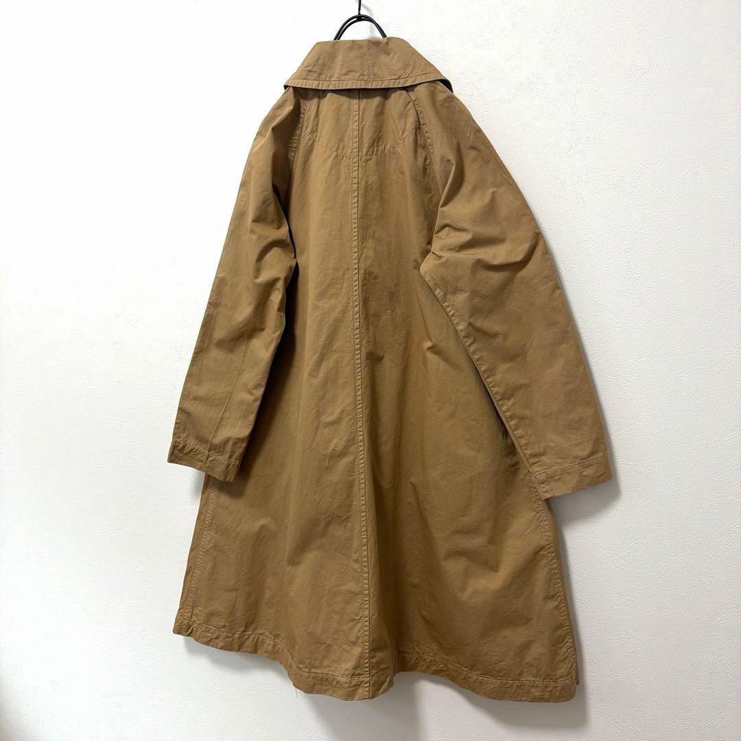 grin コットンチノクロス　Aラインコート