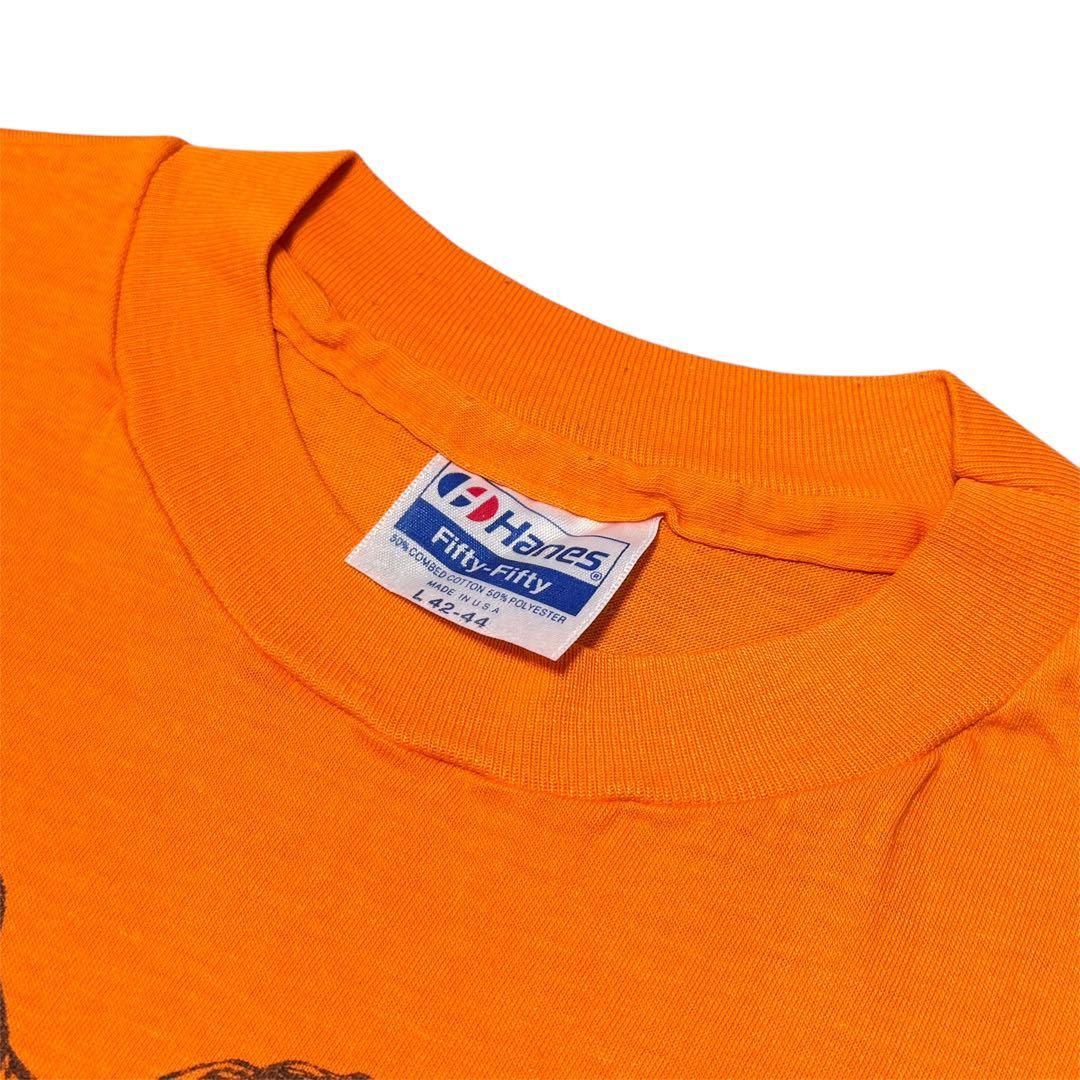 【L】80s ビンテージ Tシャツ アートT ピンナップガール 古着 USA