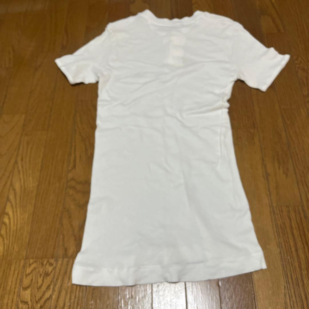vivienne westwood ホワイト ヘンリーネック Tシャツ