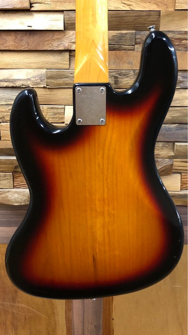 FERNANDES RJB-380 ジャズベース サンバースト ソフトケース付