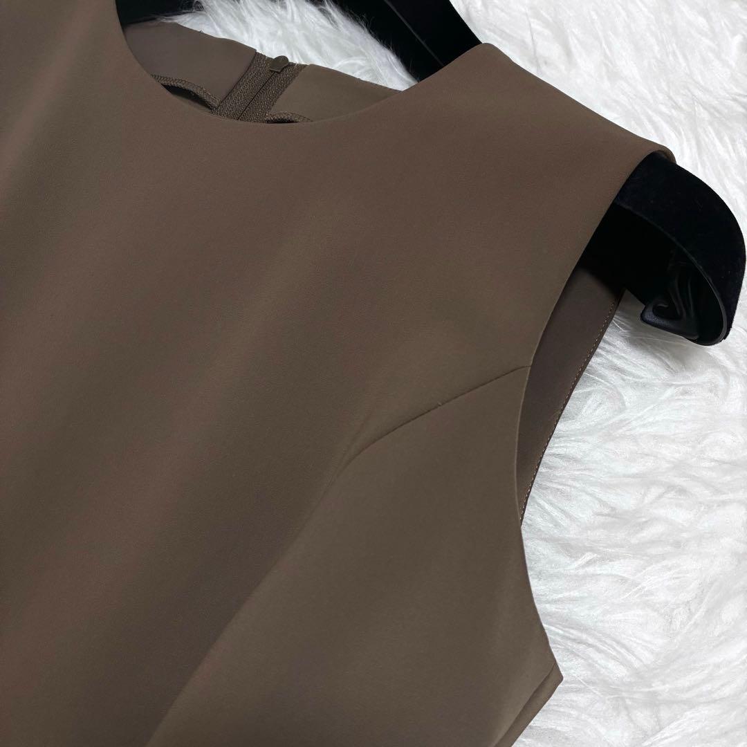 美品♡フォクシーニューヨーク　レディシェイプドレス　ワンピース リボン38