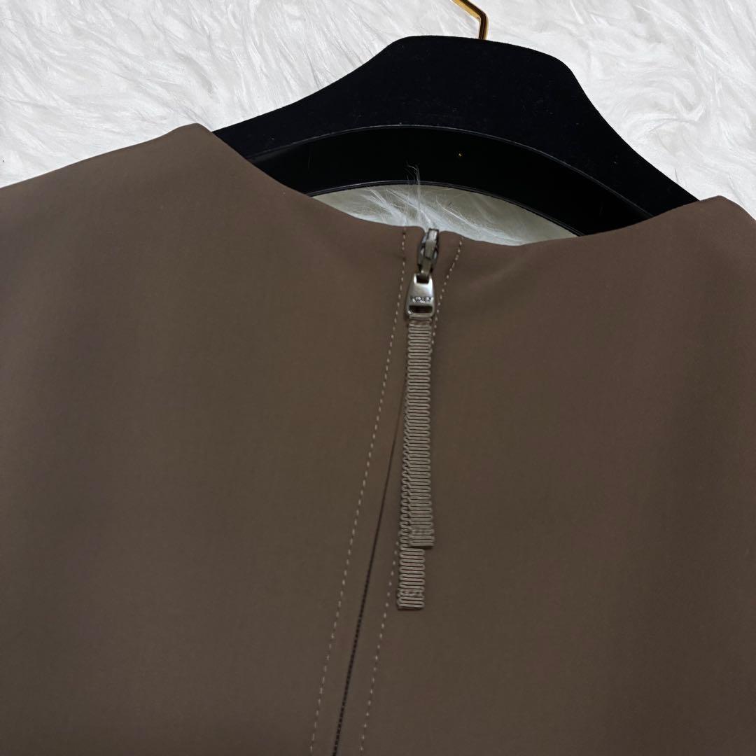 美品♡フォクシーニューヨーク　レディシェイプドレス　ワンピース リボン38