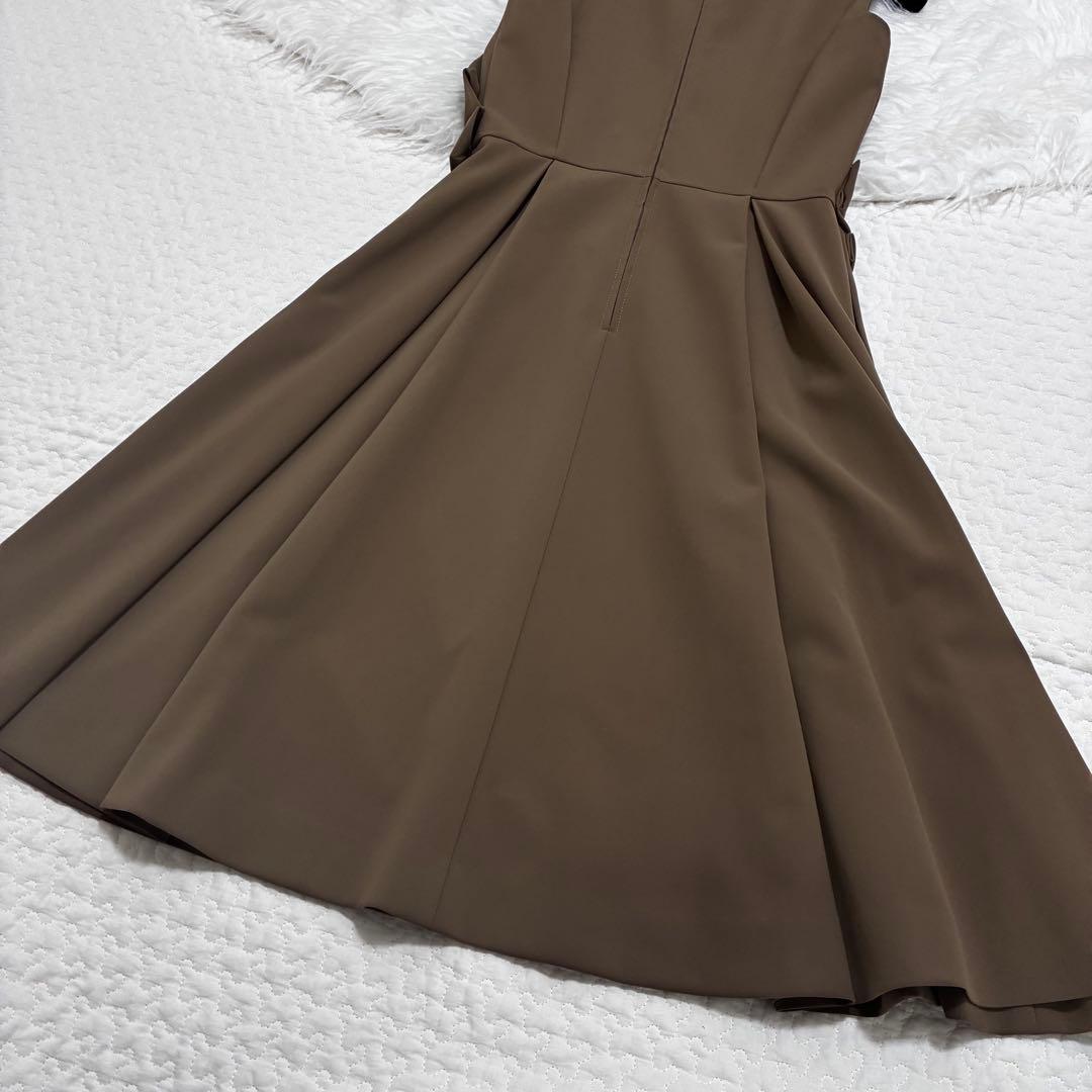 美品♡フォクシーニューヨーク　レディシェイプドレス　ワンピース リボン38