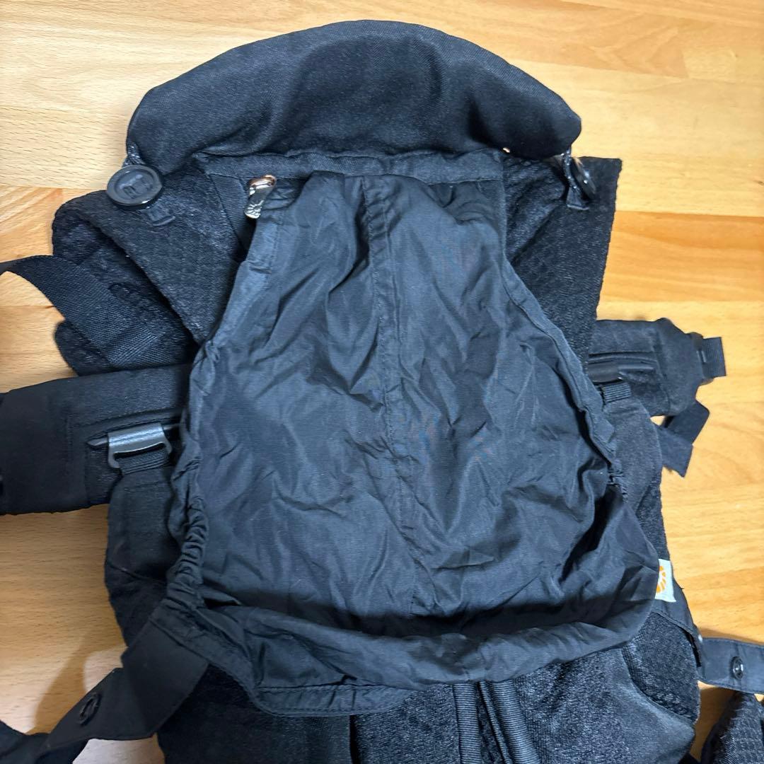 【良品】エルゴベビー オムニブリーズ 抱っこ紐 ブラック