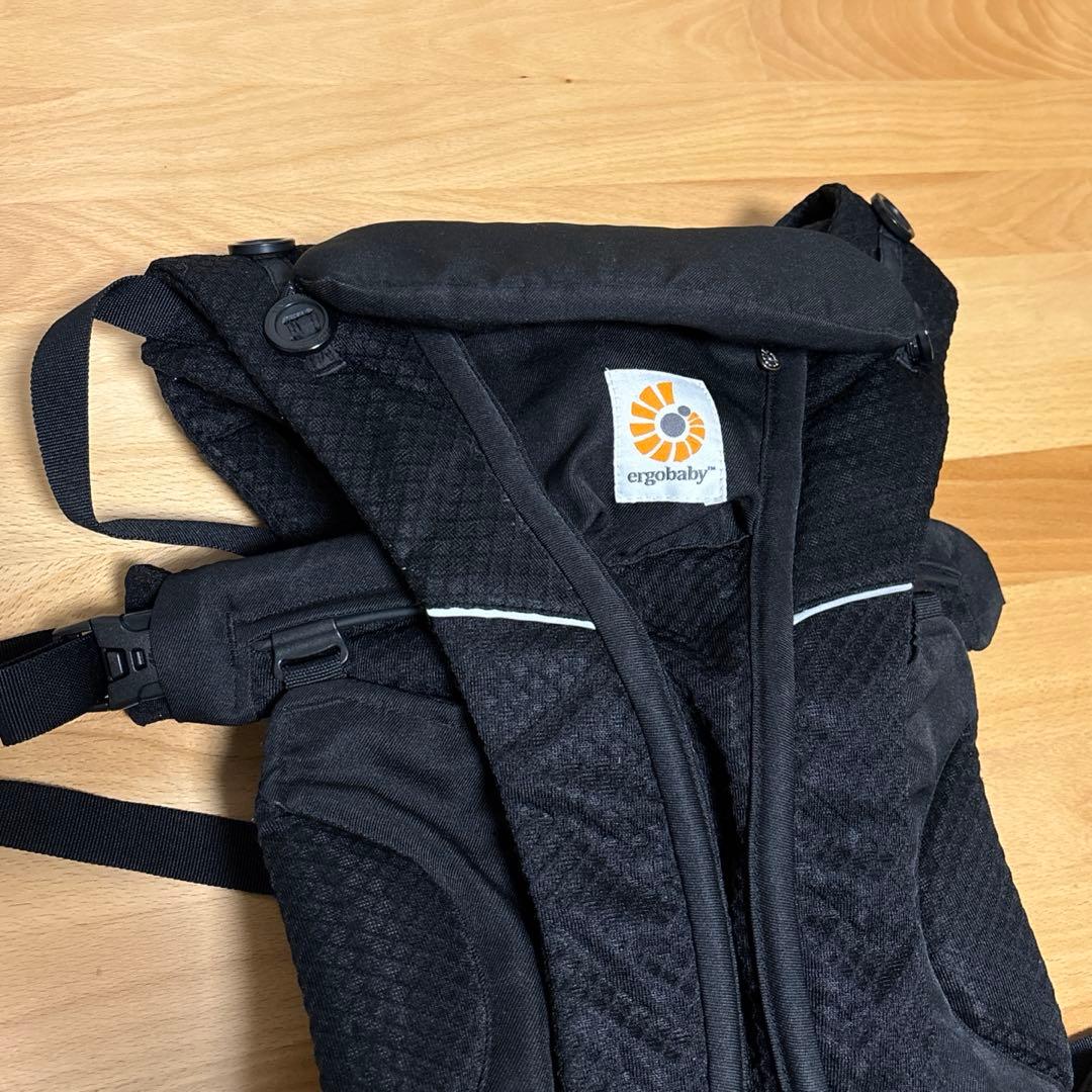 【良品】エルゴベビー オムニブリーズ 抱っこ紐 ブラック