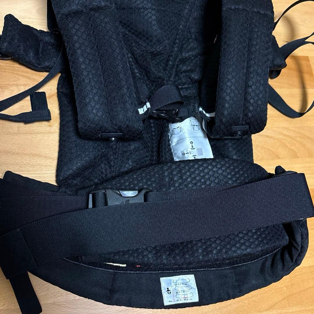【良品】エルゴベビー オムニブリーズ 抱っこ紐 ブラック