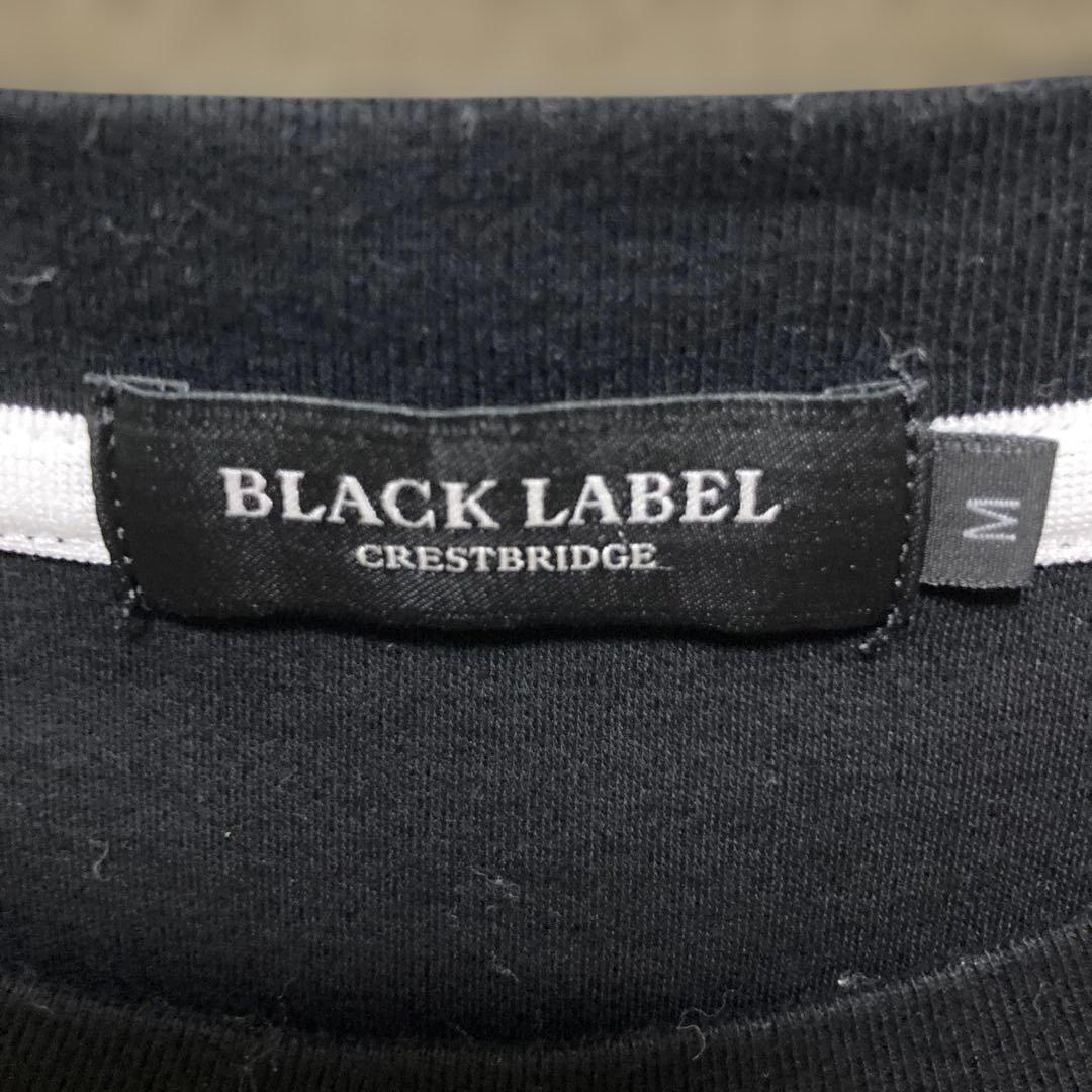 未使用　BLACK LABEL CRESTBRIDGE ブラック Tシャツ M