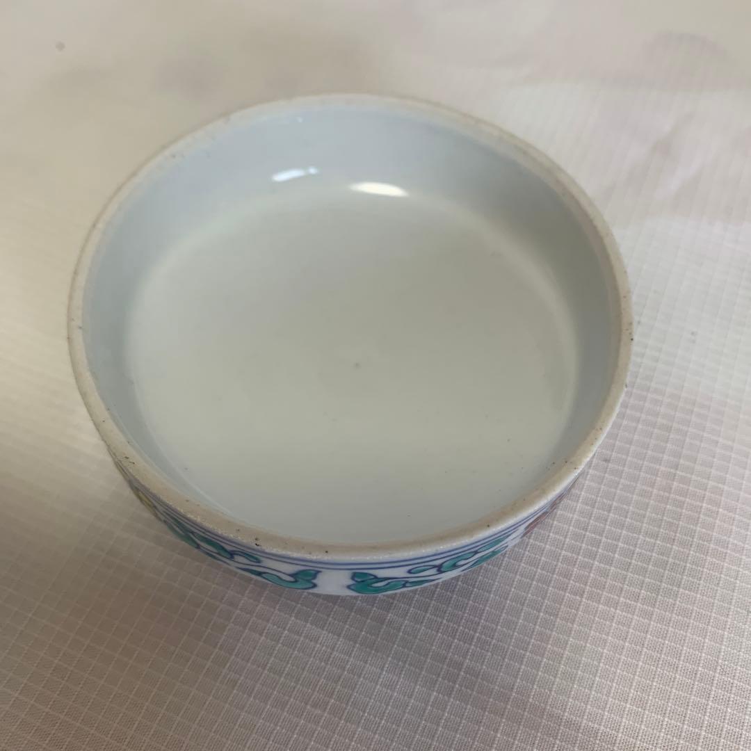 中国美術　豆彩壺　茶入　花瓶　煎茶道具　大明成化　景徳鎮