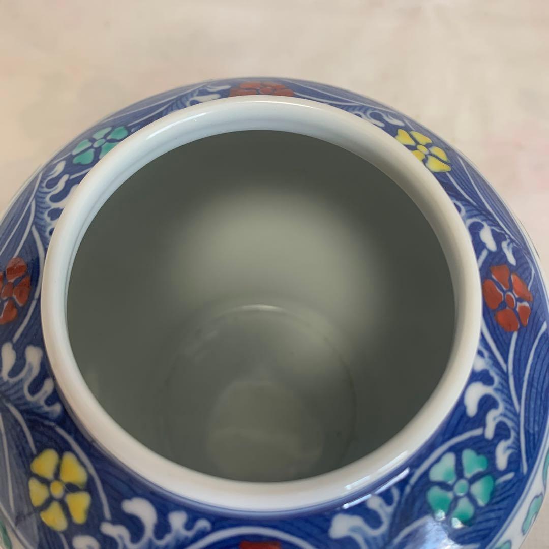 中国美術　豆彩壺　茶入　花瓶　煎茶道具　大明成化　景徳鎮